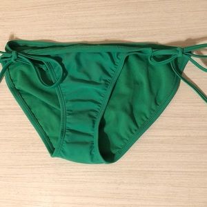 Old Navy Solid Green bikini bottom